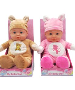 Alternative view of Mother Love Zachte Babypop 31 cm Kat/Beer Assorti