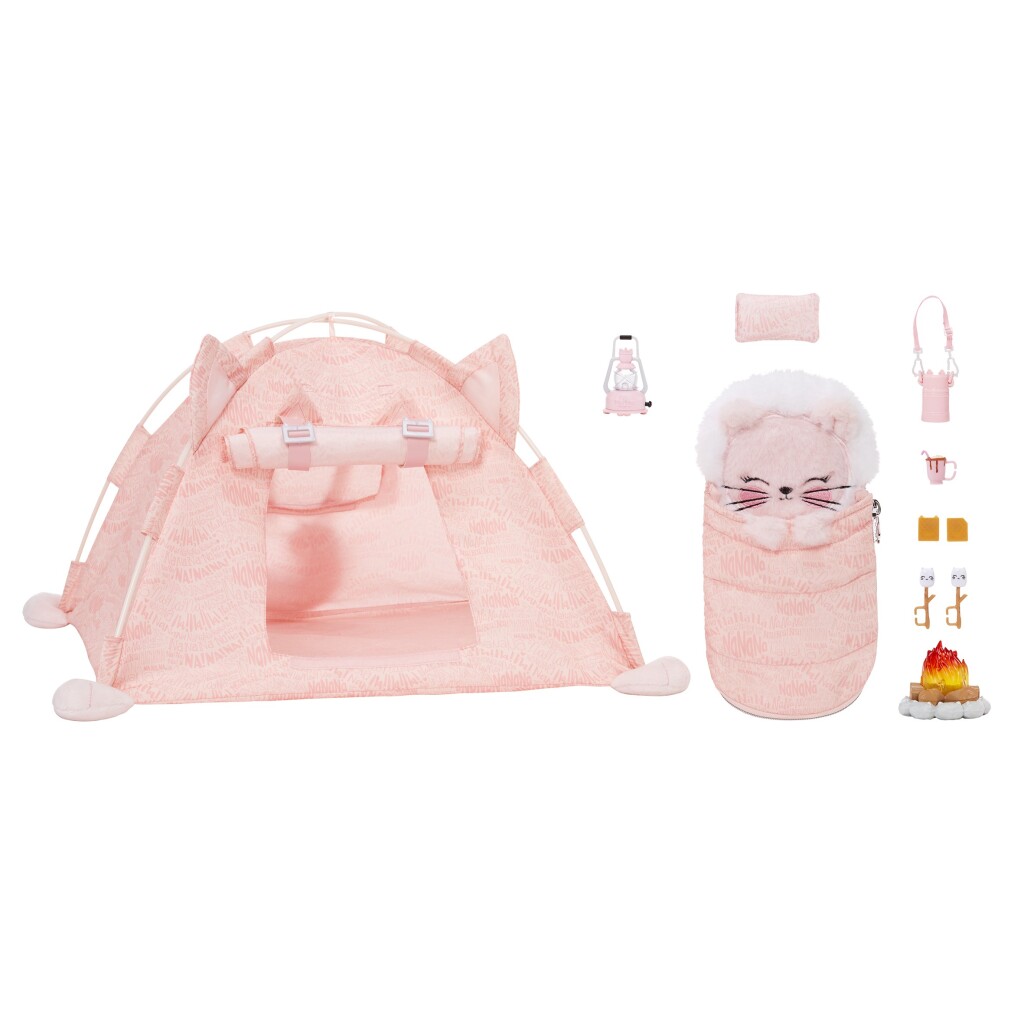 Na! Na! Na! Surprise Kitty-Cat Kampeer Speelset + Licht - Afbeelding 2