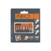 Neo Tools Bitset 7 Bithouder Magnetisch S2 Staal
