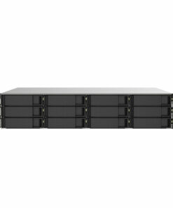 Netwerkopslag NAS Qnap TS-1273AU-RP-8G Zwart Grijs Aluminium