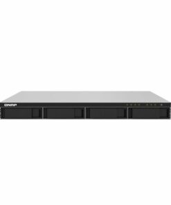Netwerkopslag NAS Qnap TS-432PXU-RP-2G 2 GB RAM Zwart