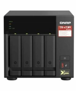 Netwerkopslag NAS Qnap TS-473A-8G Quad Core Zwart