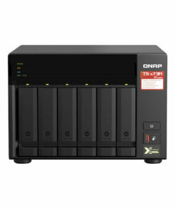 Netwerkopslag NAS Qnap TS-673A Quad Core Zwart