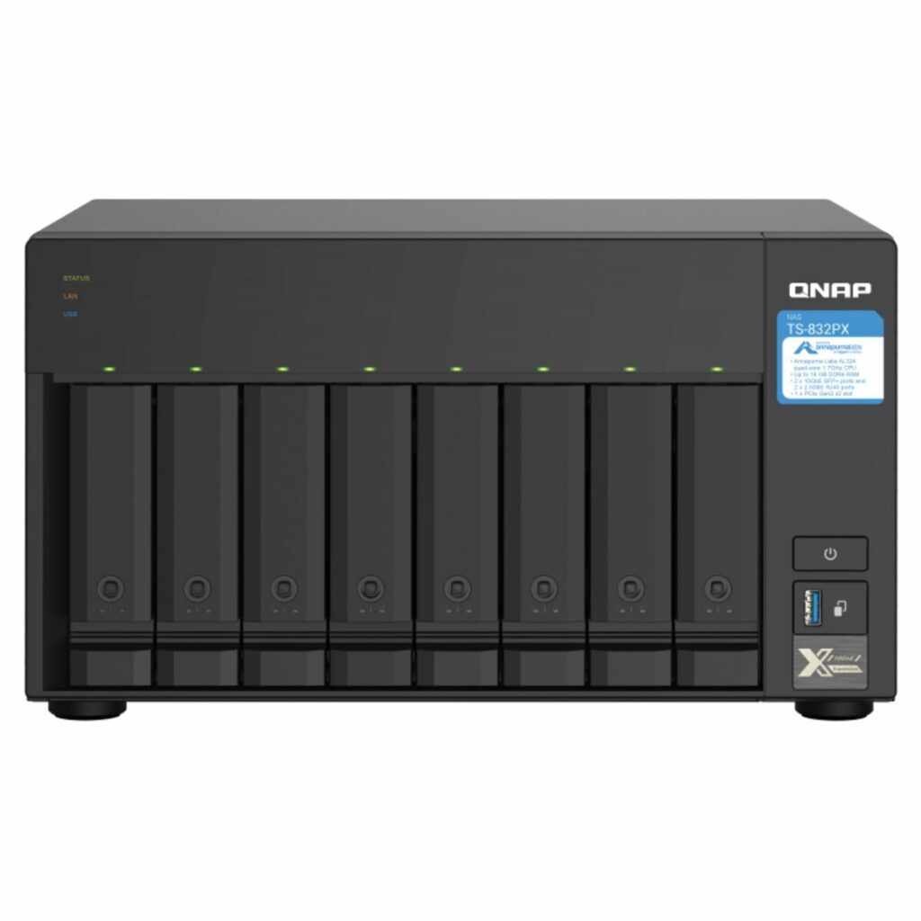 Netwerkopslag NAS Qnap TS-832PX