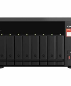 Netwerkopslag NAS Qnap TS-873A-8G Zwart AMD Ryzen V1500B