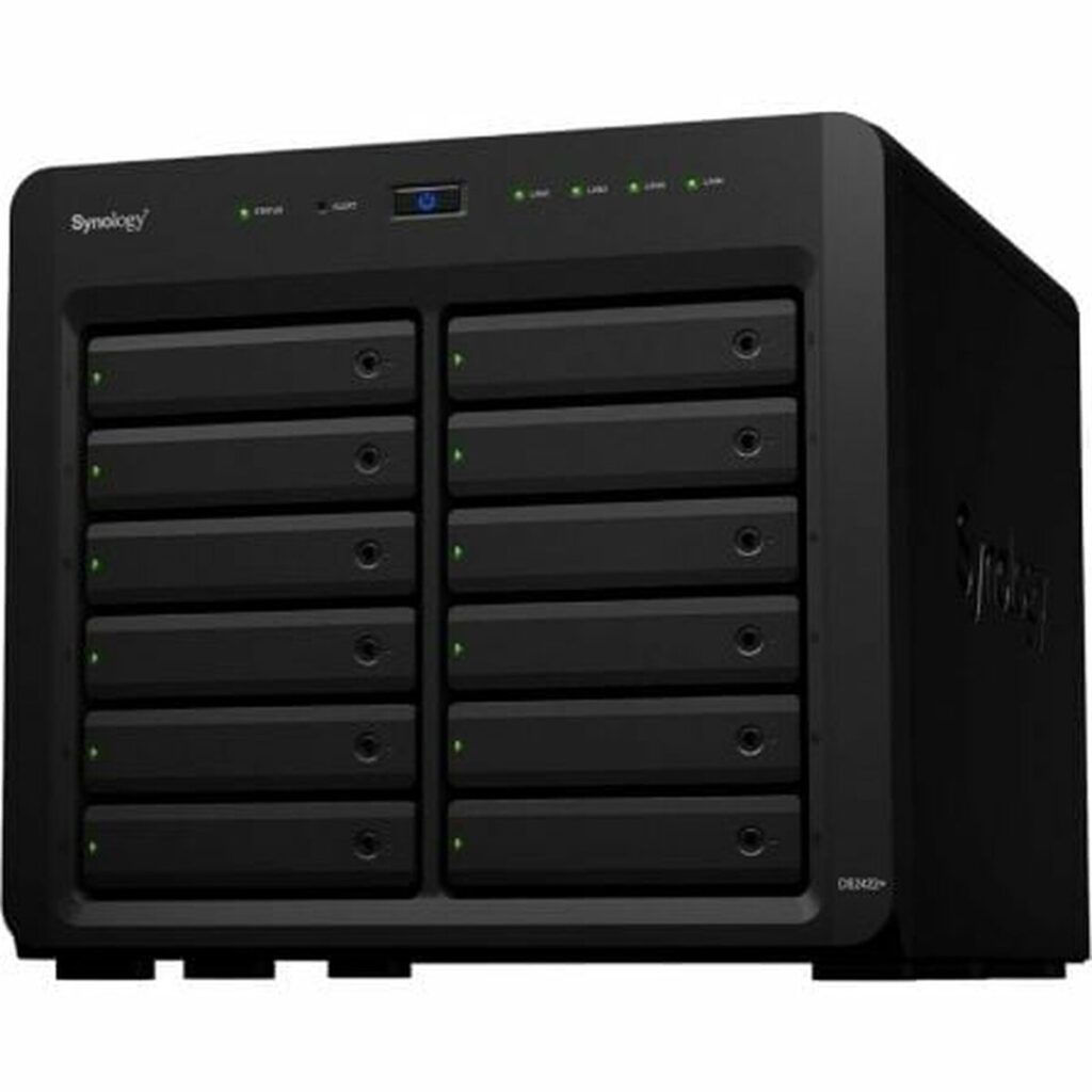 Netwerkopslag NAS Synology DS2422+ Quad Core Zwart