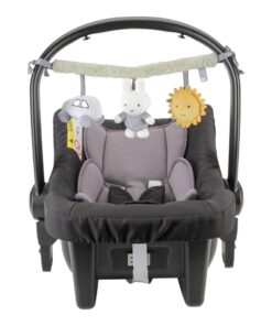 Nijntje Fluffy Wagenspanner + Geluid Blauw - Afbeelding 3