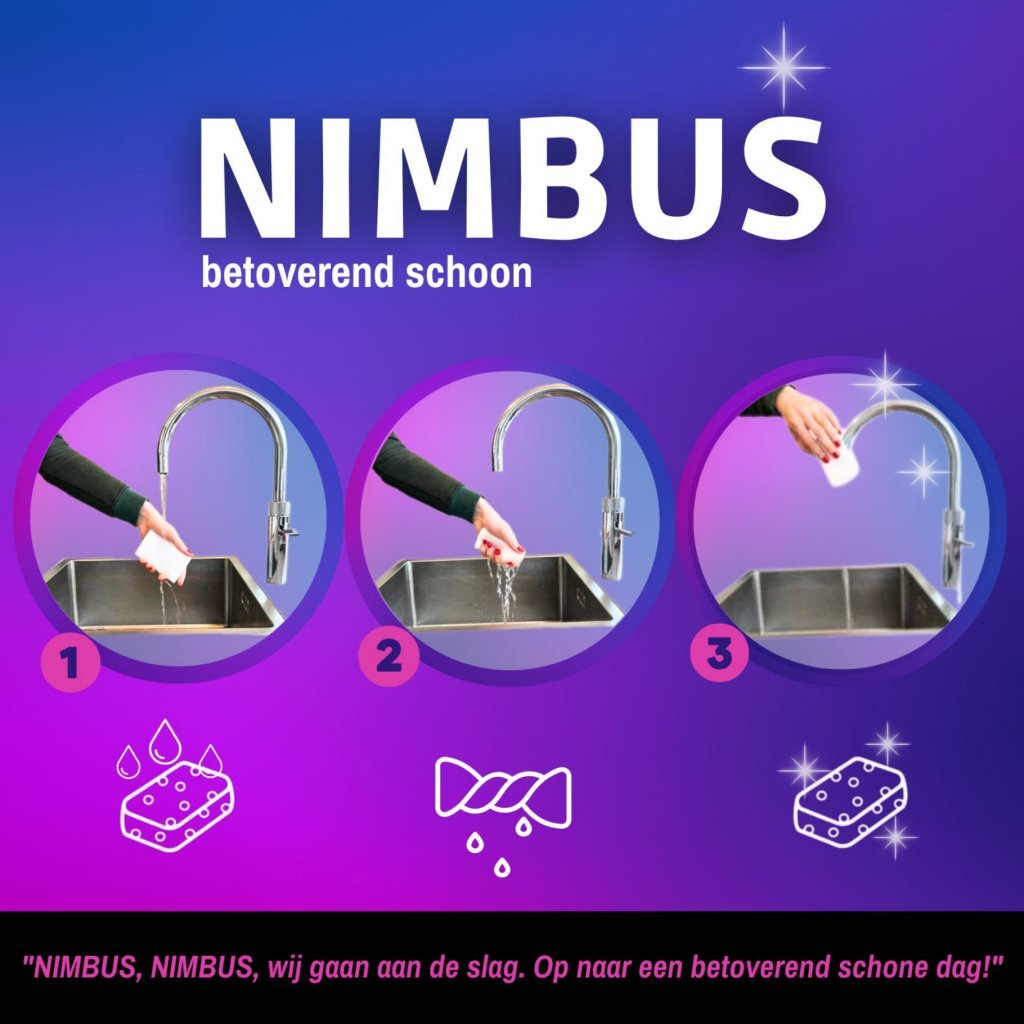 Nimbus Wonderspons 5 Stuks - Afbeelding 3