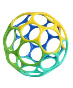Oball Original Klassiek Easy Grip Blauw/Groen/Geel - Afbeelding 2