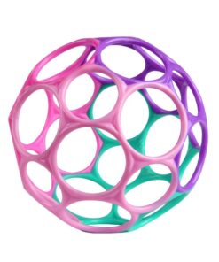 Oball Original Klassiek Easy Grip Roze/Paars/Groen - Afbeelding 2