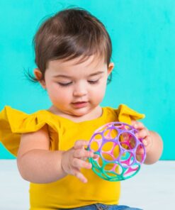 Oball Original Klassiek Easy Grip Roze/Paars/Groen - Afbeelding 3