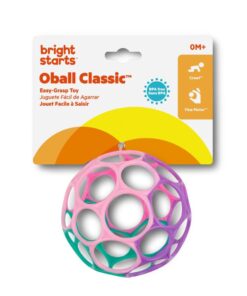 Oball Original Klassiek Easy Grip Roze/Paars/Groen