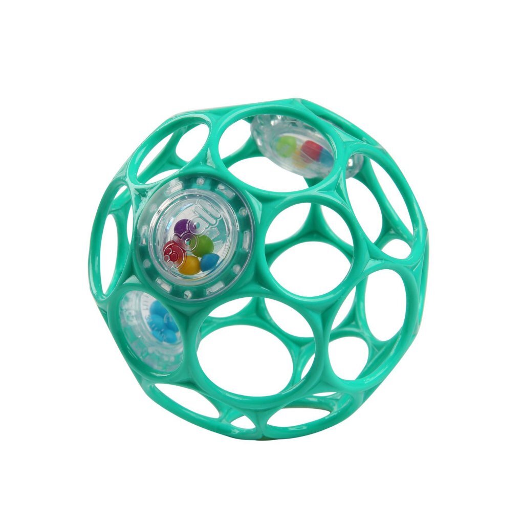 Oball Rattle Easy Grip Groen - Afbeelding 2
