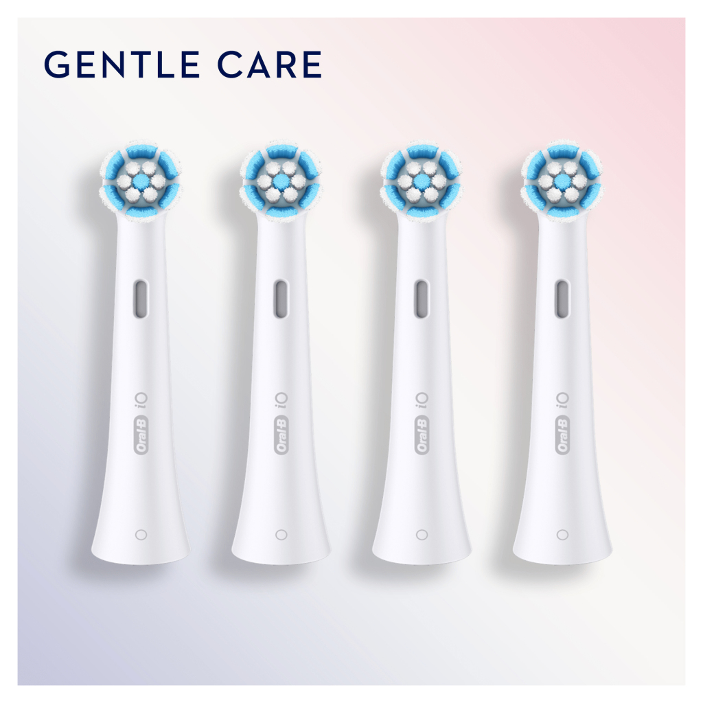 Oral-B IO Gentl-e Buis Care Opzetborstels Wit 4 Stuks - Afbeelding 2