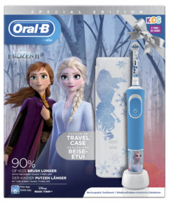Oral-B Kids Disney Frozen 2 Elektrische Tandenbostel Blauw/Wit - Afbeelding 3