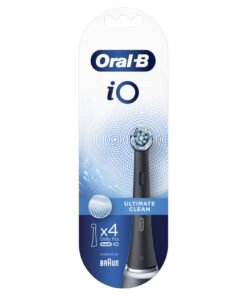 Oral-B iO Ultimate Clean Opzetborstels 4 Stuks Zwart - Afbeelding 3
