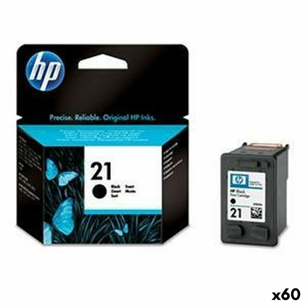 Originele inkt cartridge HP 21 Zwart (60 Stuks)