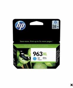 Originele inkt cartridge HP 9010,9012,9014,9015,9016,9019,9020,9022,9025 - Nº 963XL Cyaan (50 Stuks)