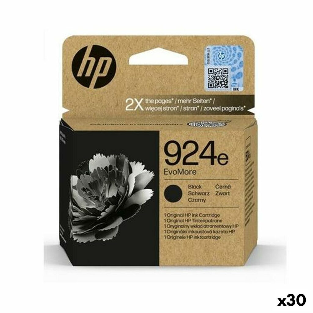 Originele inkt cartridge HP 924E Zwart (30 Stuks)