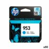 Originele inkt cartridge HP 953 Cyaan (50 Stuks)