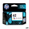 Originele inkt cartridge HP ENVY 5640 - Nº62 Tricolor (60 Stuks)