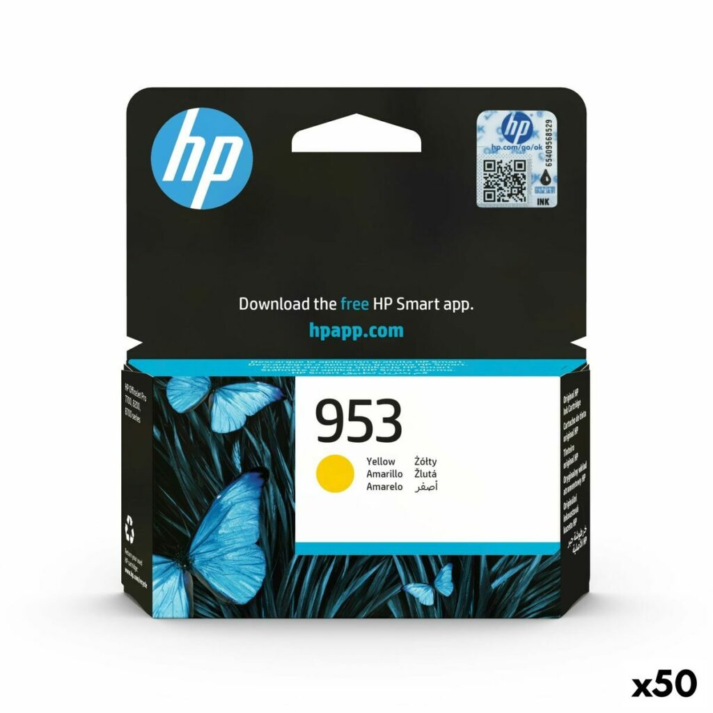 Originele inkt cartridge HP Nº 953 Geel (50 Stuks)