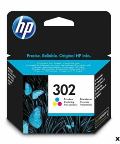 Originele inkt cartridge HP Officejet 3830 All-in-One Nº 302 Tricolor (60 Stuks)