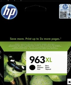 Originele inkt cartridge HP Officejet Pro All-in-One 9010,9012,9014,9015,9016,9019,9020,9022,9025 - Nº 963XL Zwart (40 Stuks)