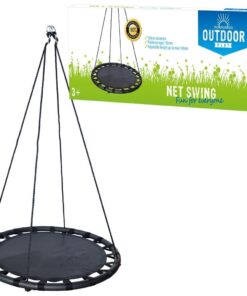 Outdoor Play Schommelmat 100 cm Zwart - Afbeelding 2