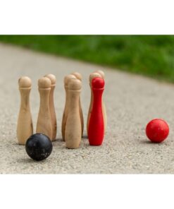 Outdoor Play Tuin Bowlen Hout - Afbeelding 3