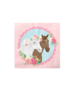 Paarden Servetten 6 Stuks