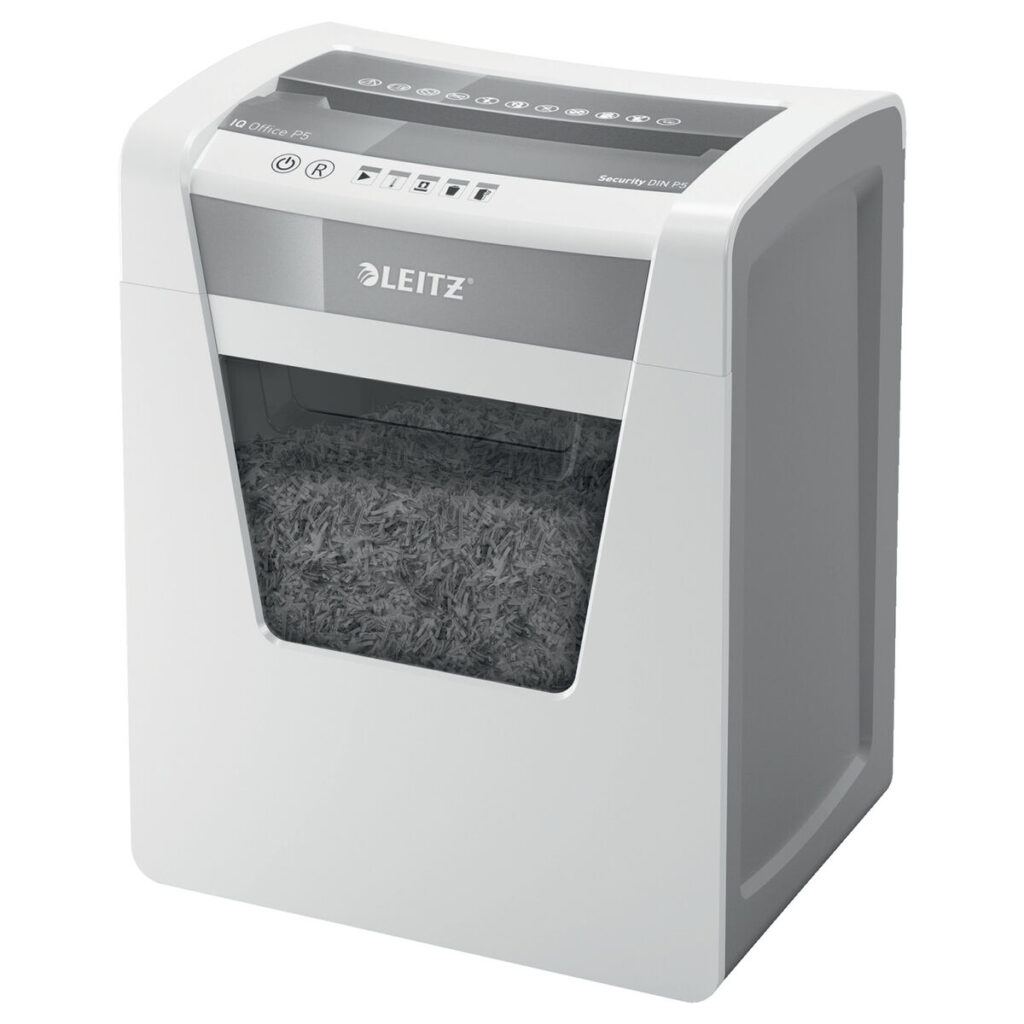 Papierversnipperaar Microsnippers Leitz Office P5