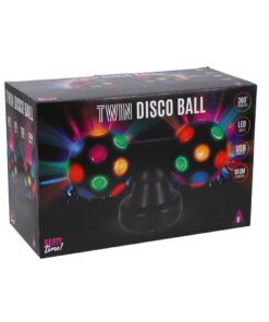 Alternative view of Party Time Twin Discobal Zwart
