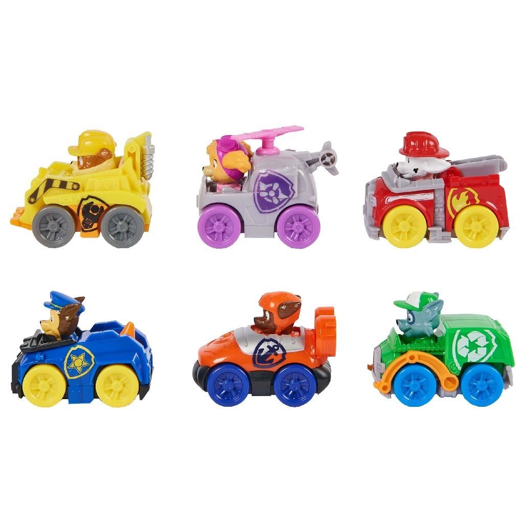 Paw Patrol Pup Squad Racers 6 Pack - Afbeelding 3