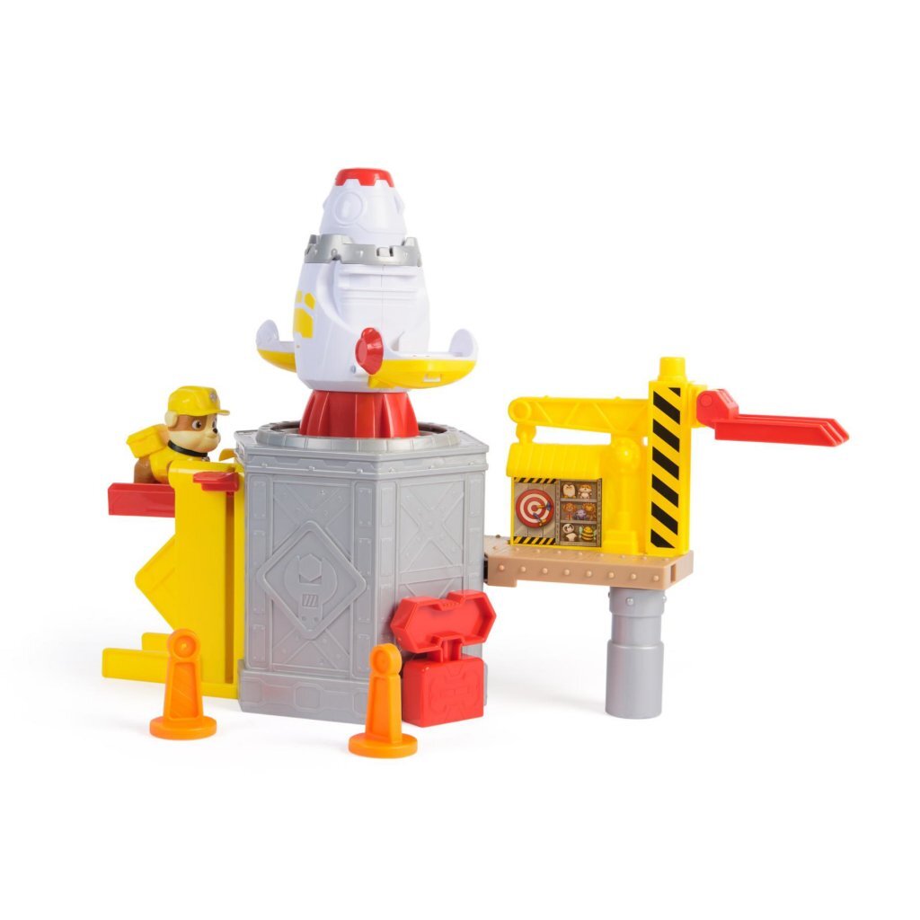 Paw Patrol Rubble & Crew Launch and Spin Spaceship - Afbeelding 2