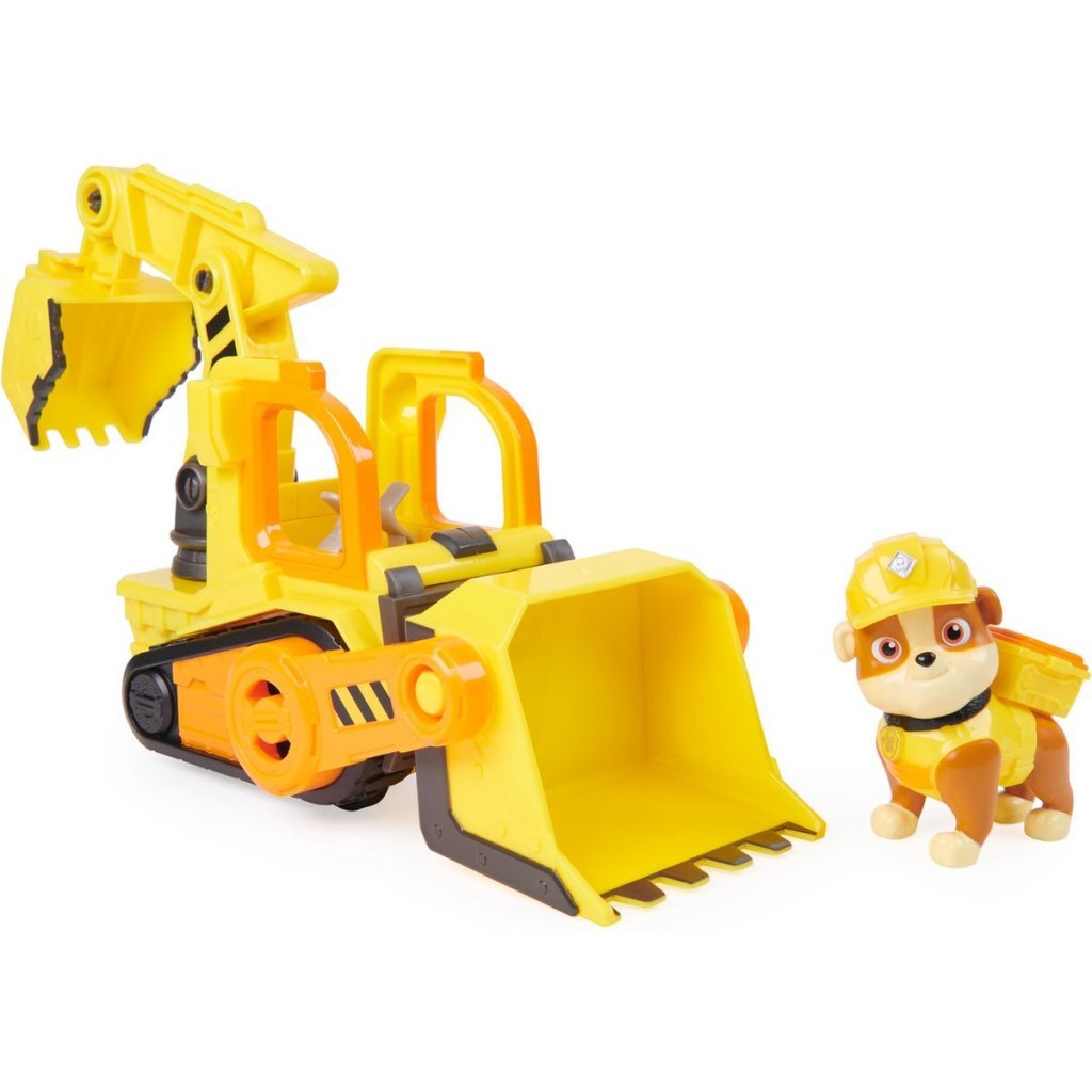 Paw Patrol Rubble & Crew Rubble’s Bulldozer + Figuur - Afbeelding 2
