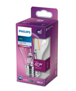 Alternative view of Philips Led Cl A60 Cl Nd 40w E27