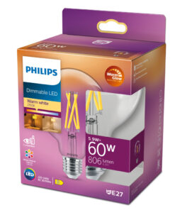 Philips Led Cl G93 Cl Wgd 60w E27 - Afbeelding 3