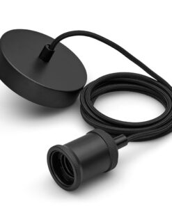 Philips Vintage Cord 1x60w Zwart