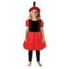 Pietenjurk 110-116 Zwart/Rood