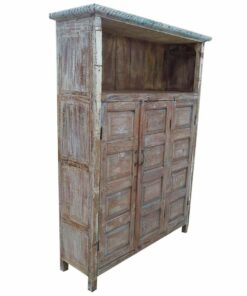 Planken Alexandra House Living Bruin Gerecycleerd Hout 40 x 186 x 137 cm