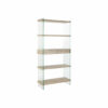 Planken DKD Home Decor 90 x 35 x 180 cm Kristal Natuurlijk Hout Transparant Hout MDF