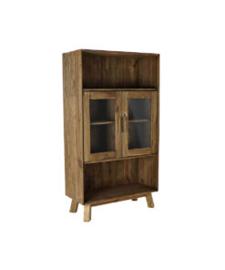 Planken DKD Home Decor Kristal Natuurlijk Gerecycleerd Hout 4 Planken (90 x 40 x 160 cm)