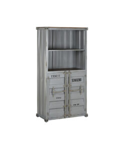Planken Home ESPRIT Grijs Hemelsblauw Metaal Hout MDF 87 x 44 x 168,5 cm
