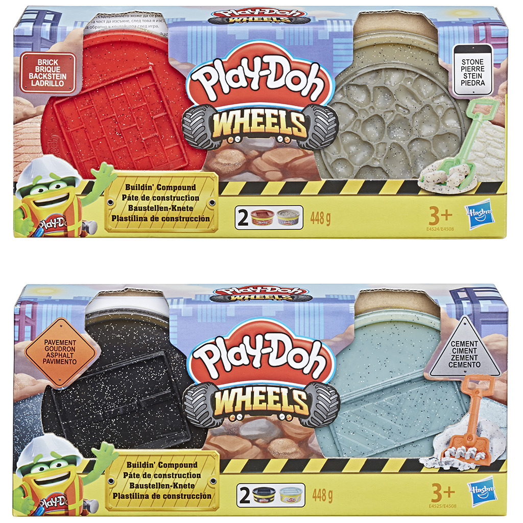 Play-Doh Buildin' Compound met 448 g Klei en Schep - Afbeelding 2