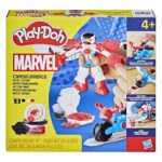Play-Doh Captain America Motorsnijder Speelset