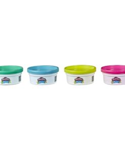 Alternative view of Play-Doh Elastix Klei 4 Potjes
