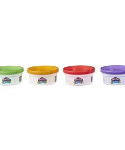Play-Doh Elastix Klei 4 Potjes