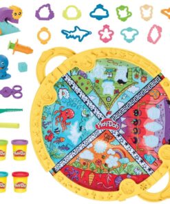 Alternative view of Play-Doh Fold and Go Playmat