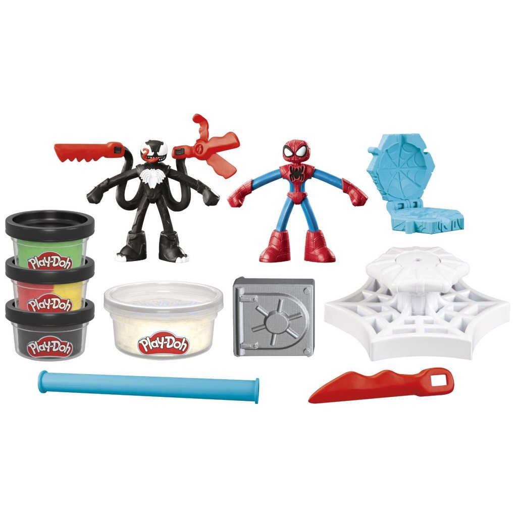 Play-Doh Spiderman Launch and Slice Battle - Afbeelding 2